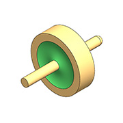 50Ω চরিত্রগত প্রতিবন্ধকতা - একক কোর সমতল বৃত্তাকার টিপ